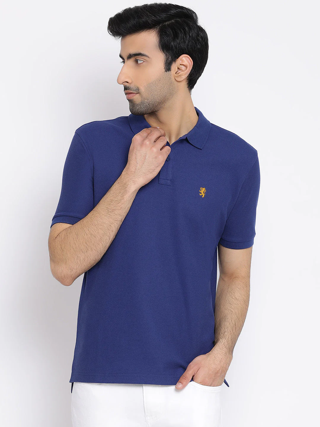 Solid Polo T-Shirt for Men