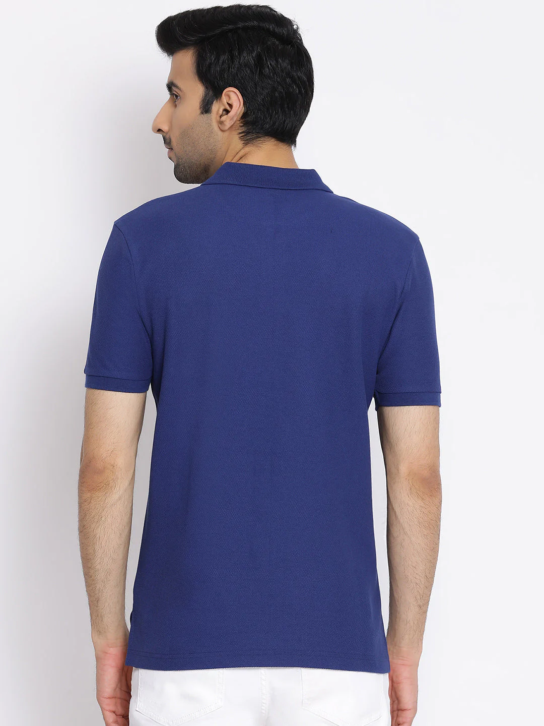 Solid Polo T-Shirt for Men - Image 3