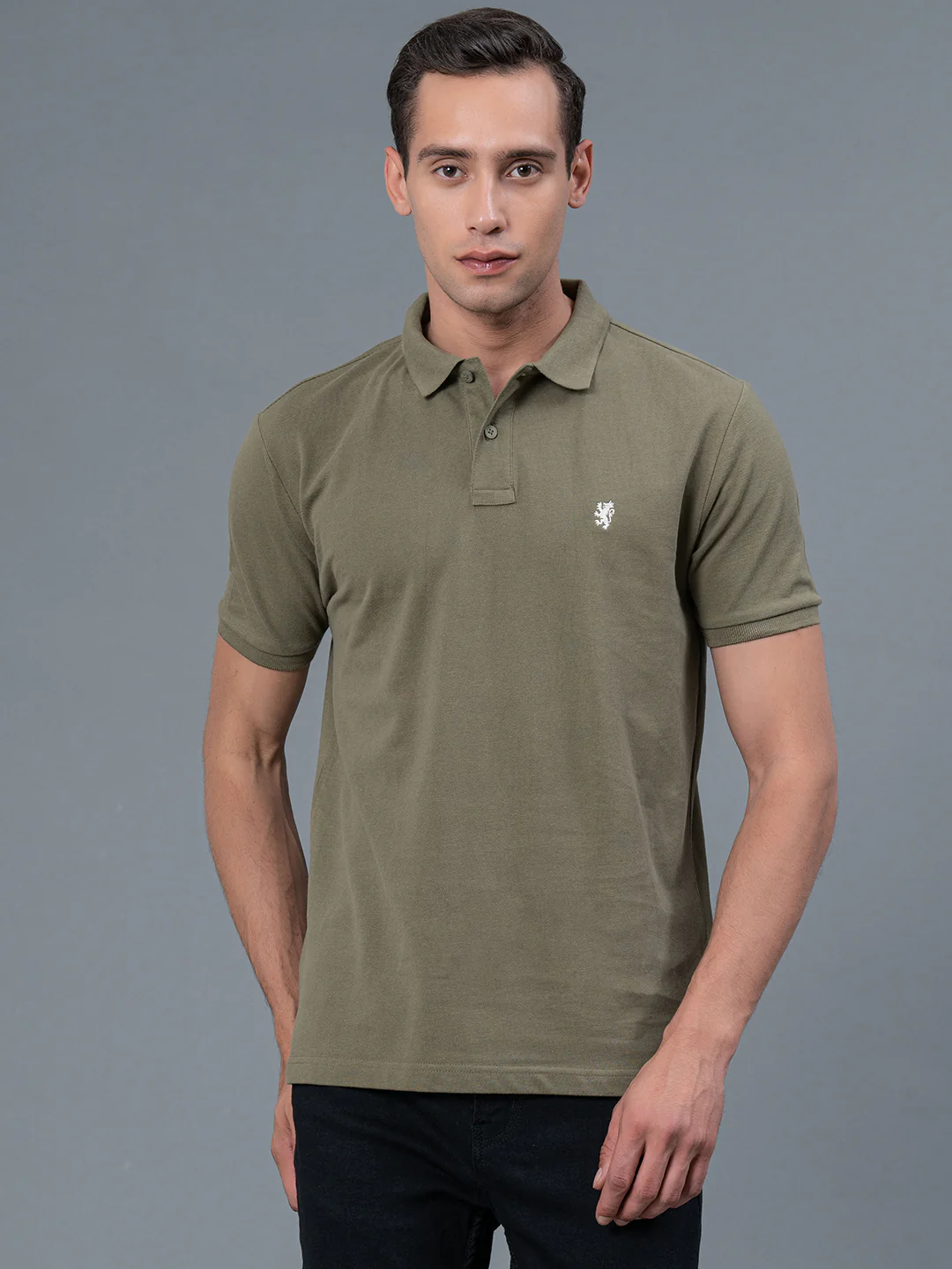 Solid Polo T-Shirt for Men