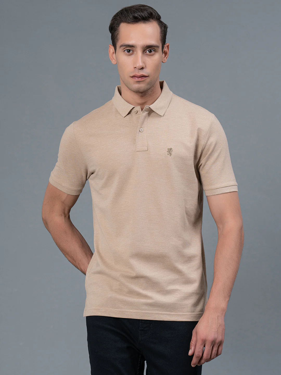 Solid Polo T-Shirt for Men