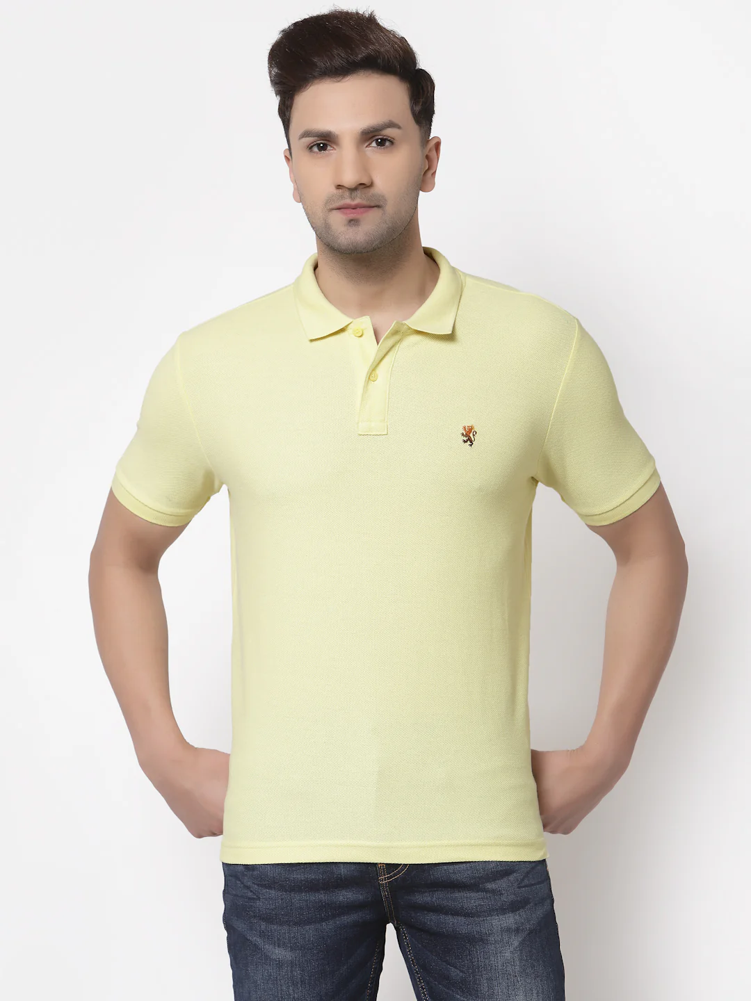 Solid Polo T-Shirt for Men