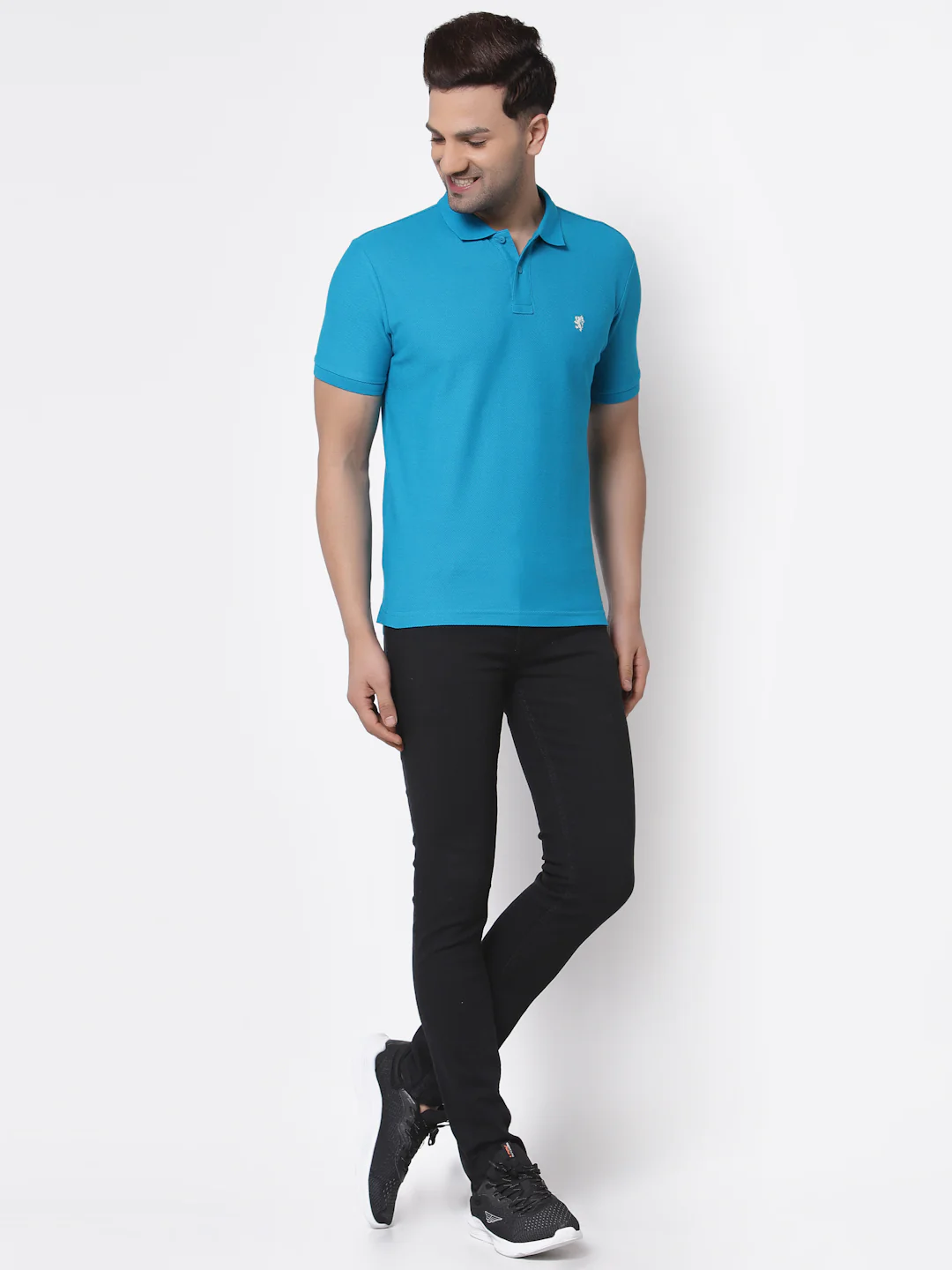 Solid Polo T-Shirt for Men - Image 5