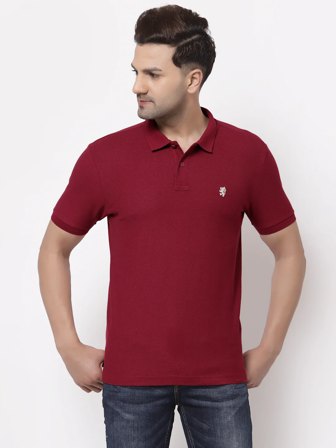 Solid Polo T-Shirt for Men
