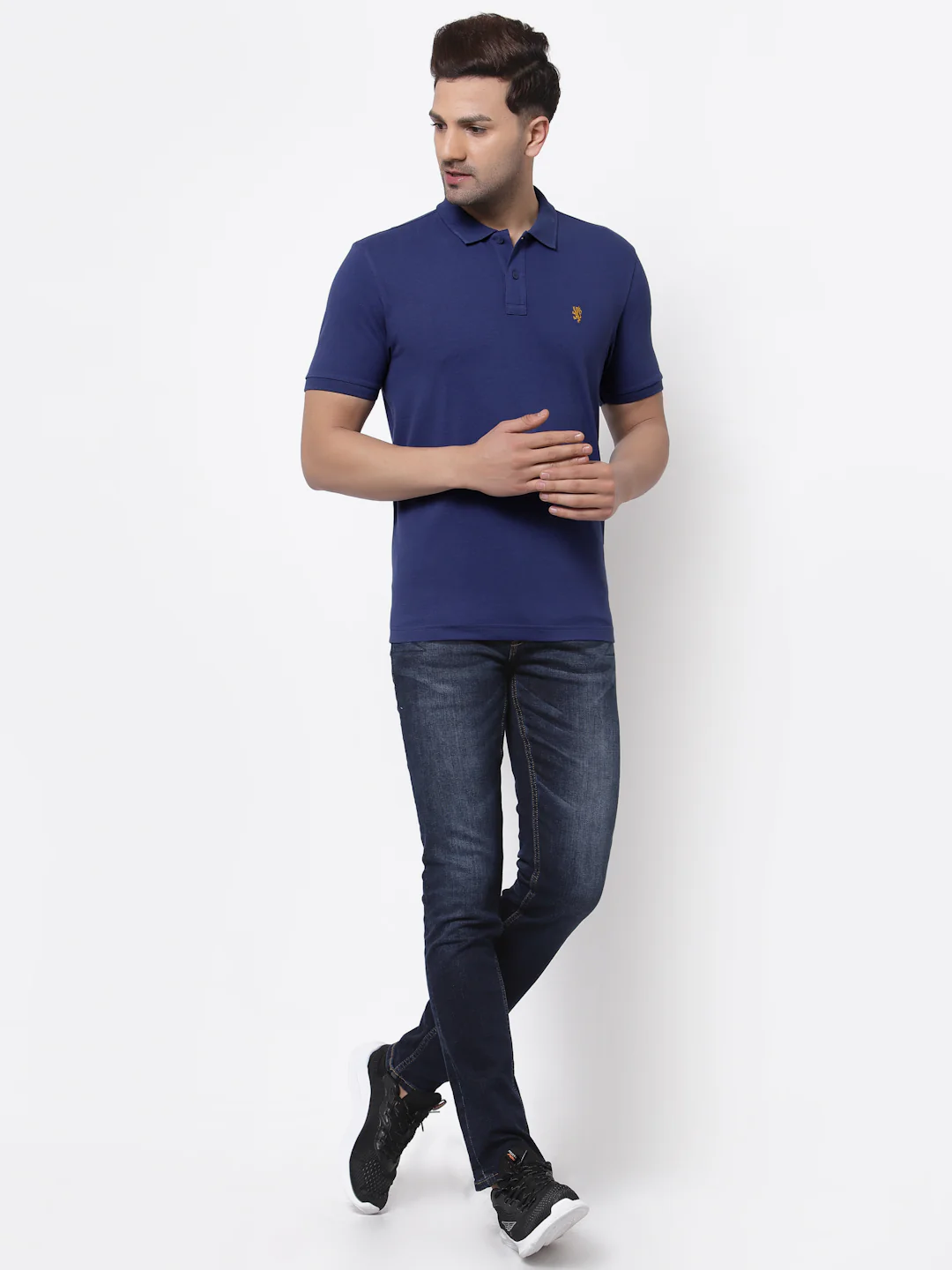Solid Polo T-Shirt for Men - Image 5