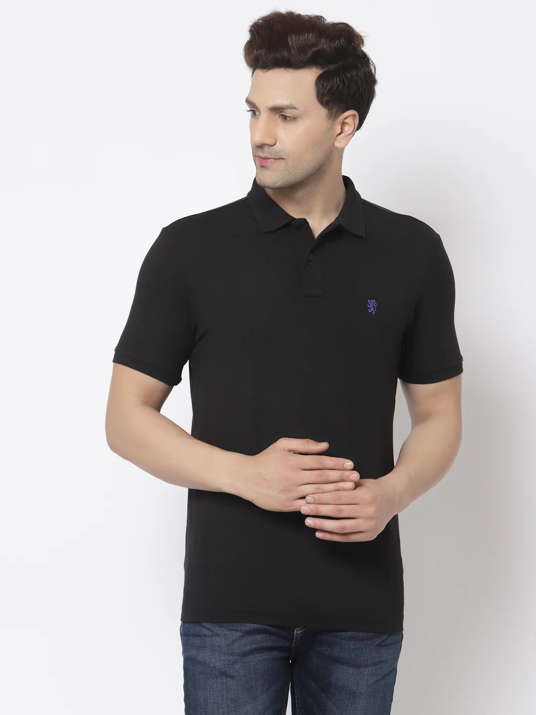 Solid Polo T-Shirt for Men