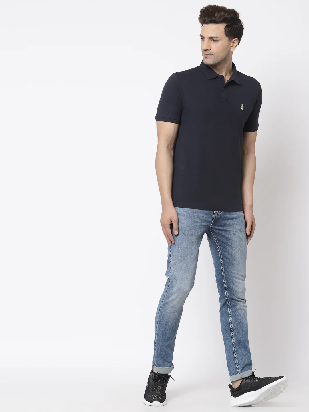 Solid Polo T-Shirt for Men - Image 5