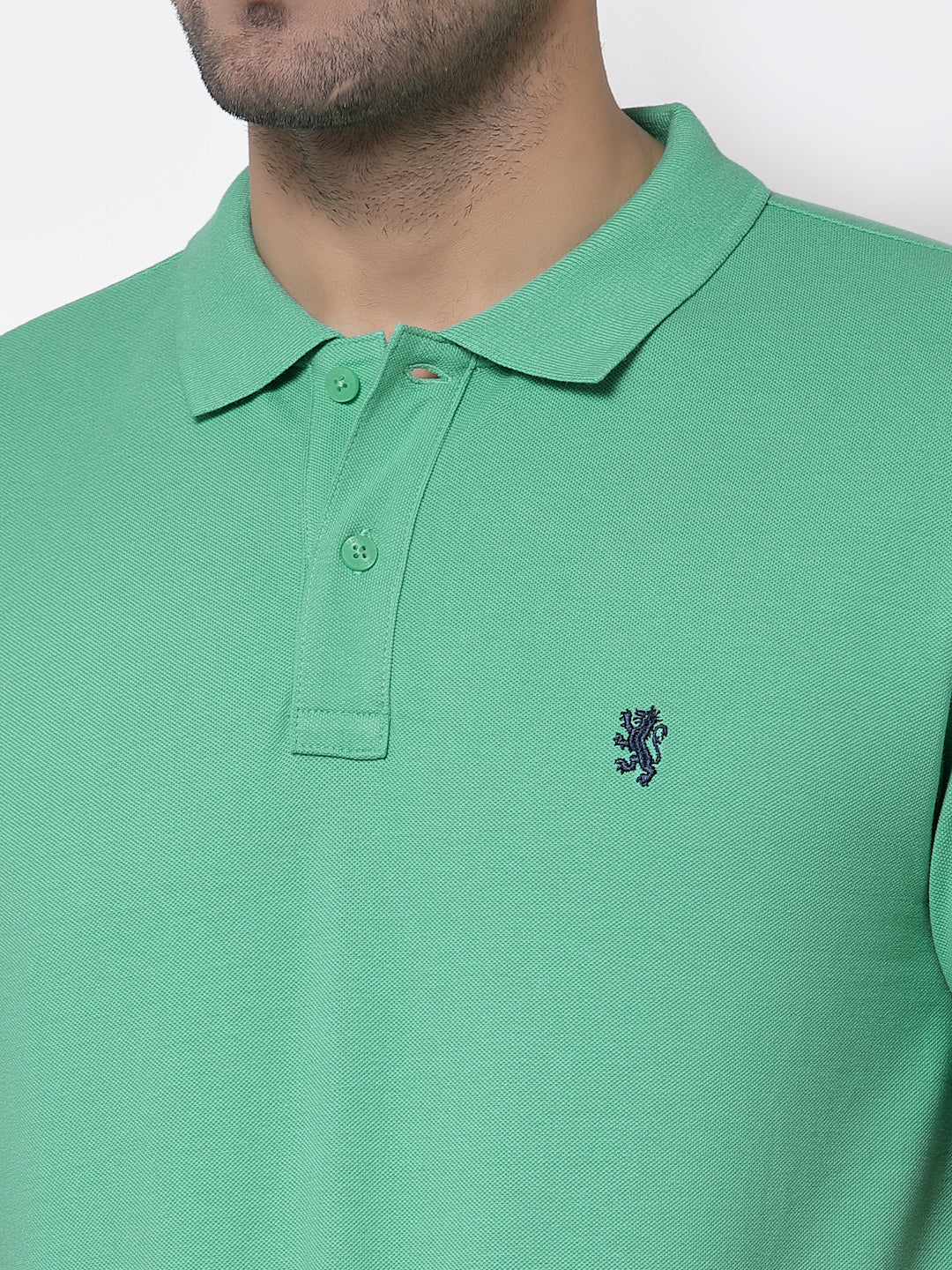 Solid Polo T-Shirt for Men - Image 4