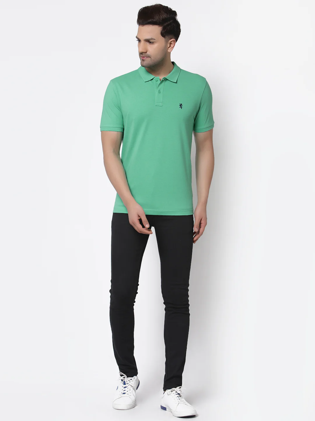 Solid Polo T-Shirt for Men - Image 5