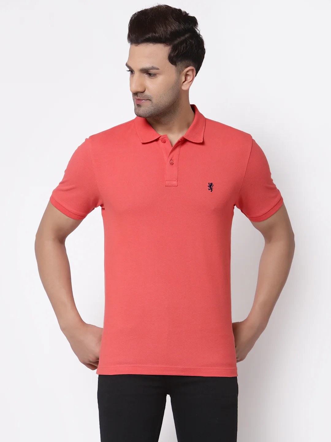 Solid Polo T-Shirt for Men