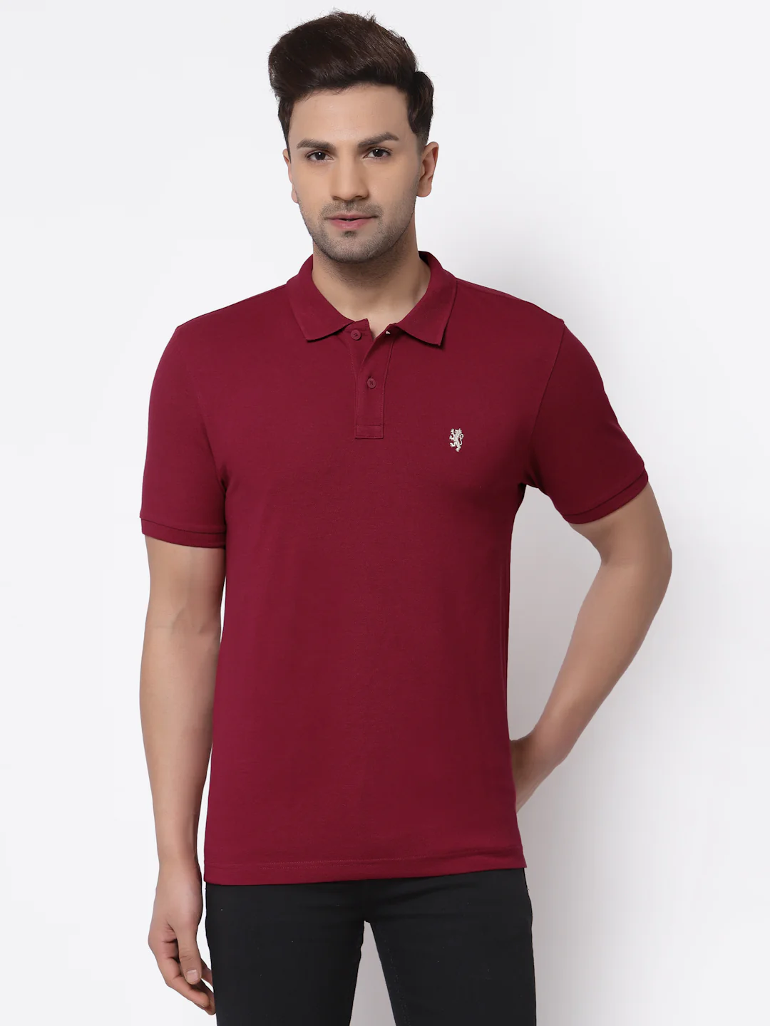 Solid Polo T-Shirt for Men
