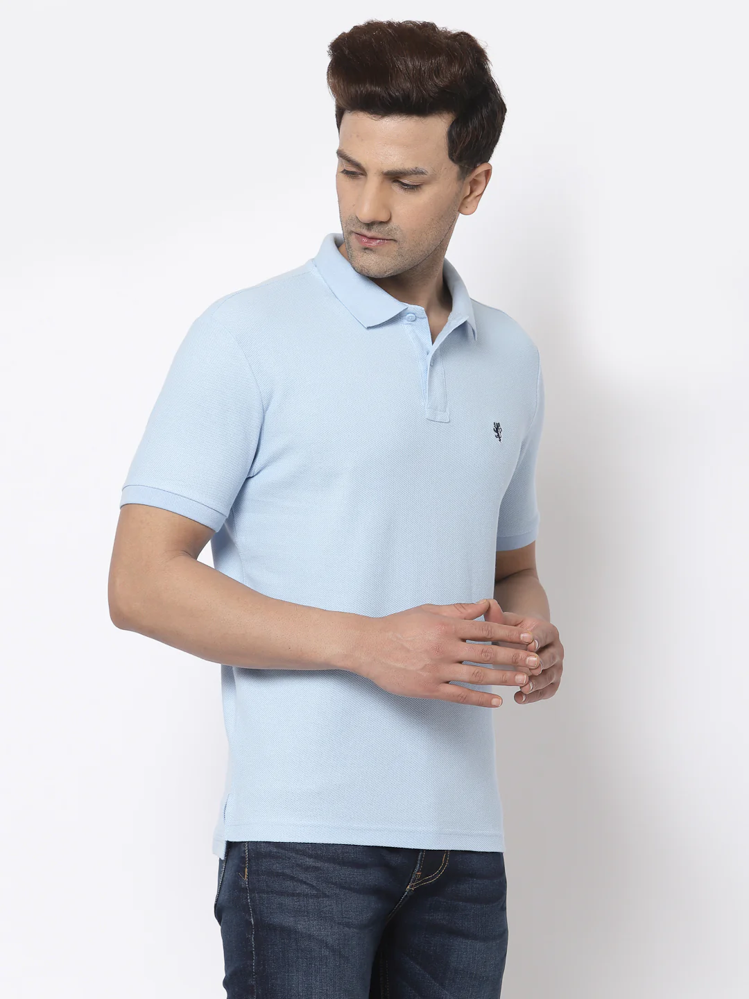 Solid-Polo-T-Shirt for Men - Image 2