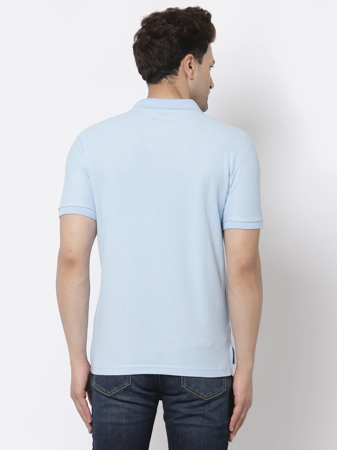 Solid-Polo-T-Shirt for Men - Image 3