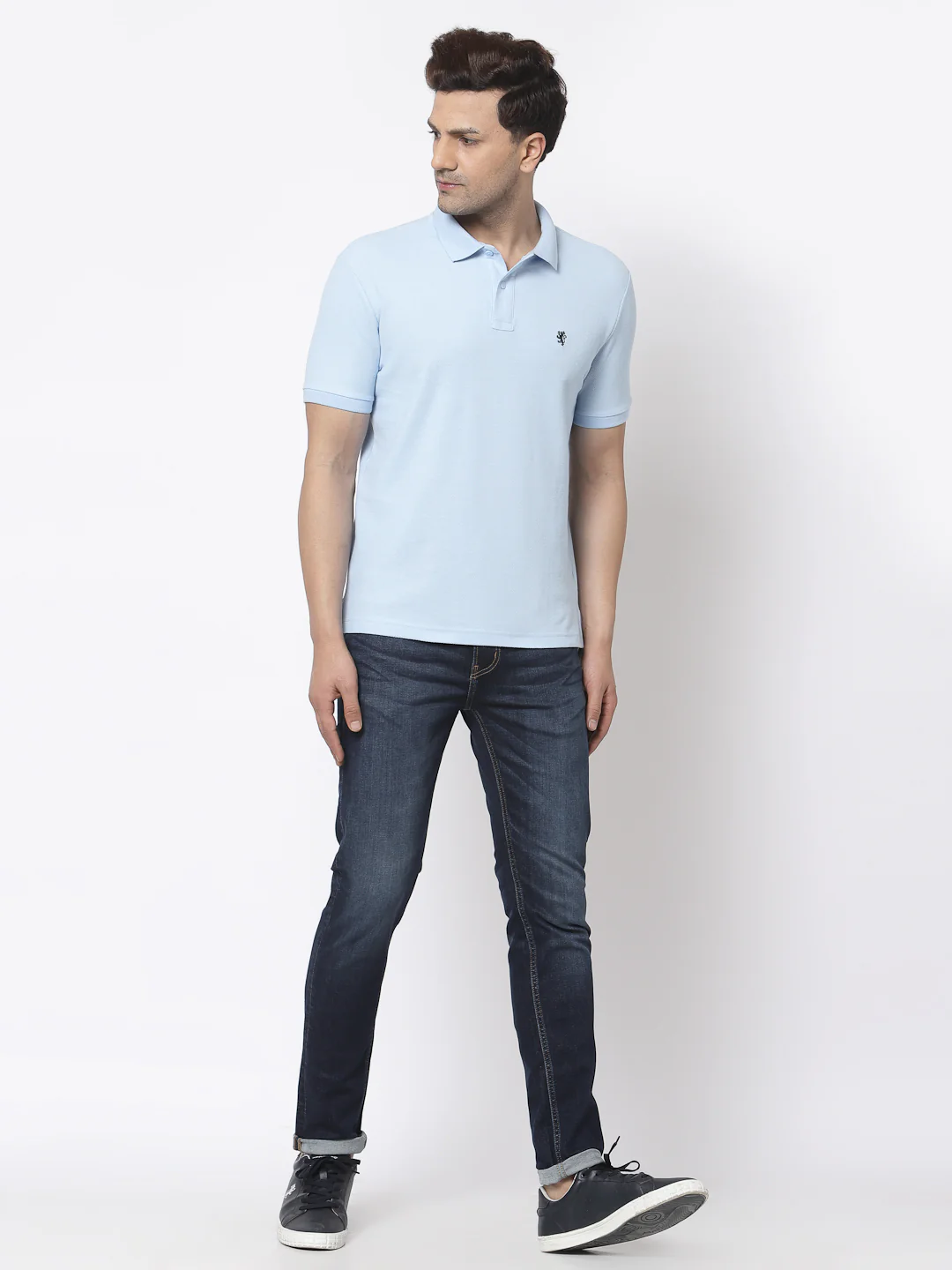 Solid-Polo-T-Shirt for Men - Image 5