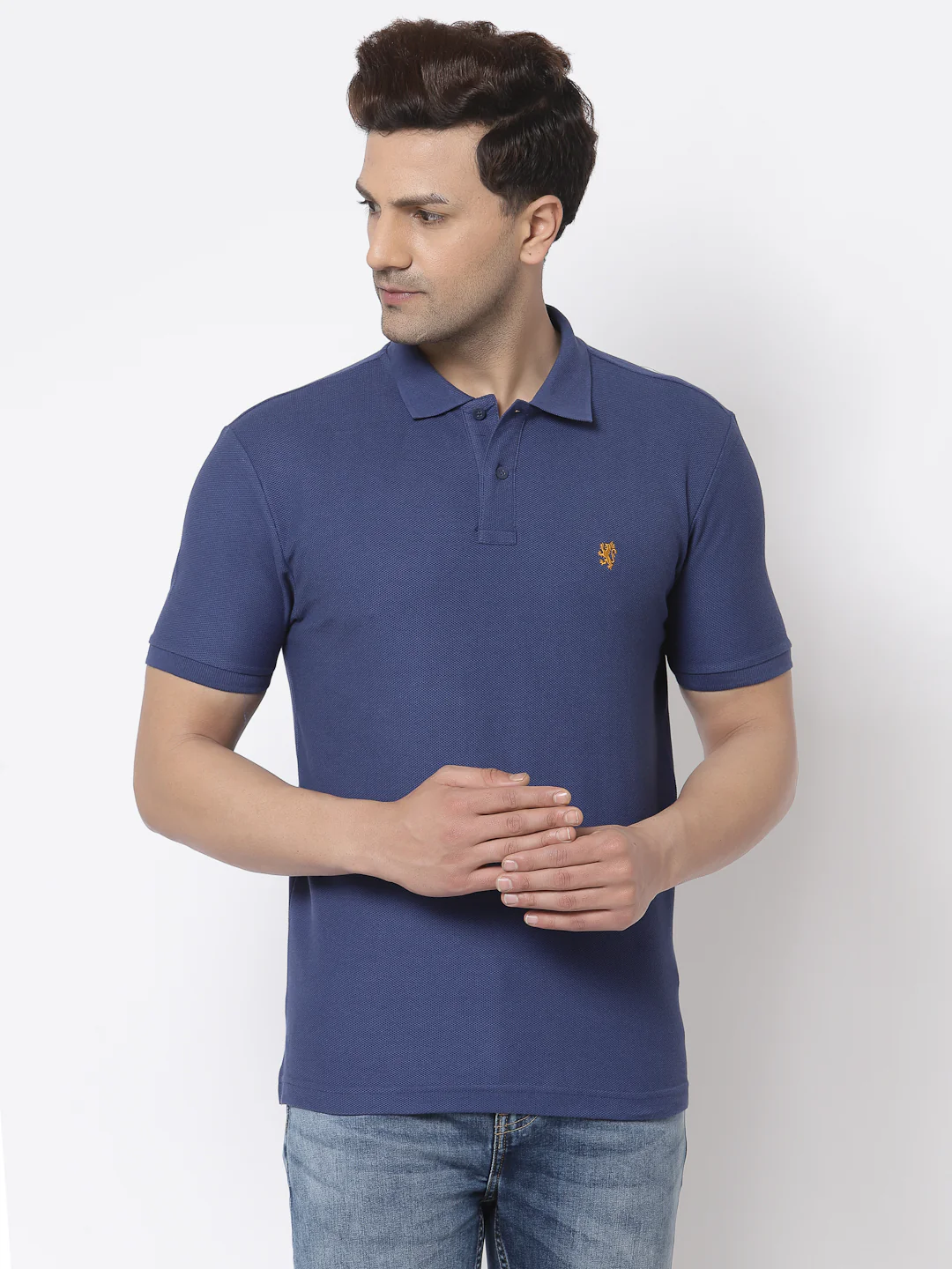 Solid Polo T-Shirt for Men