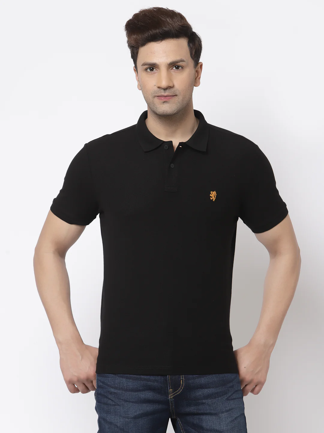 Solid Polo T-Shirt for Men