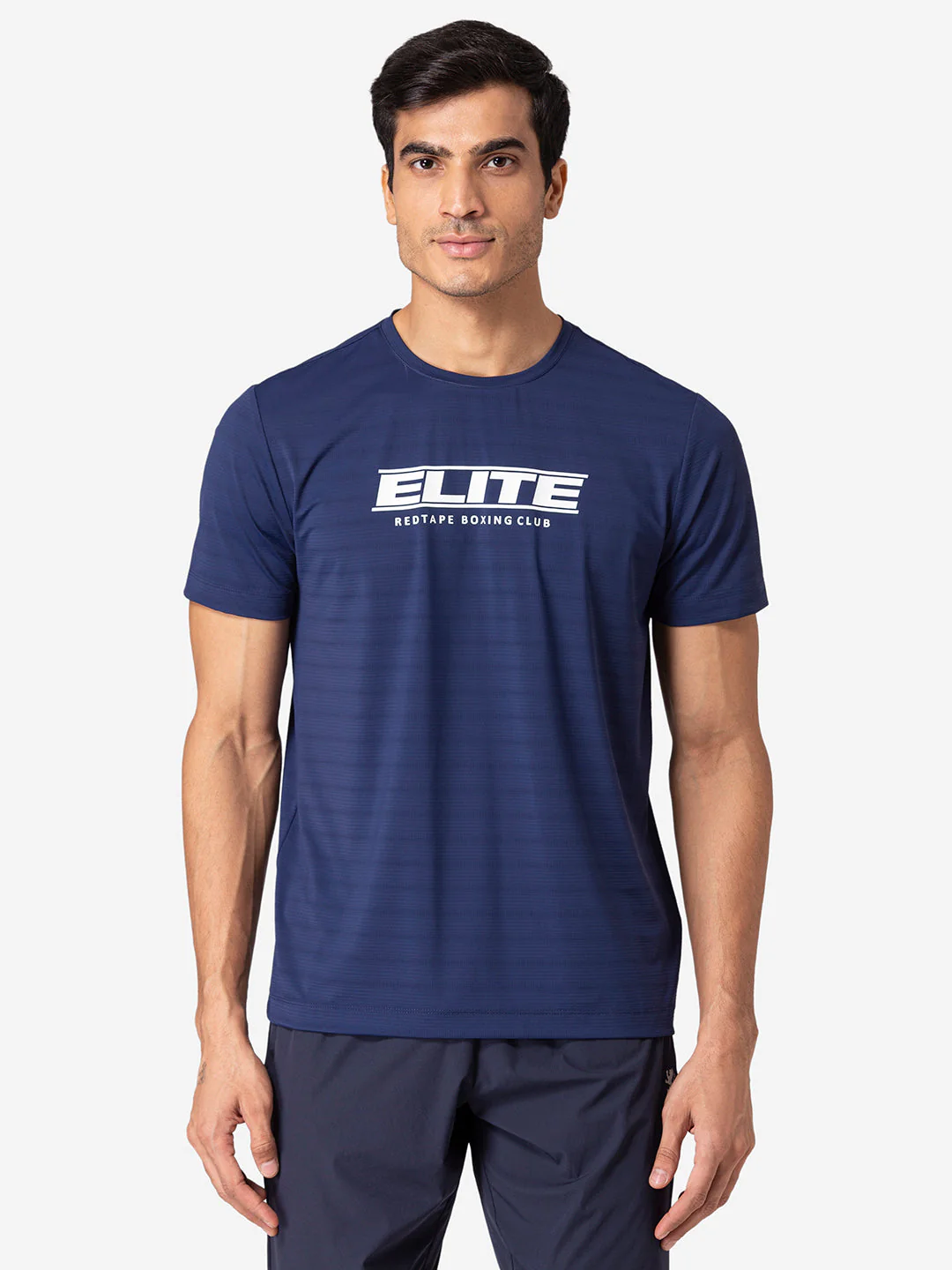 Solid Round Neck T-Shirt for Men