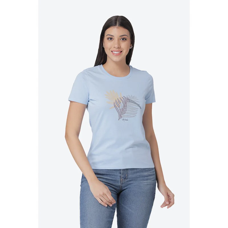 Women's Pastel Blue T-Shirt