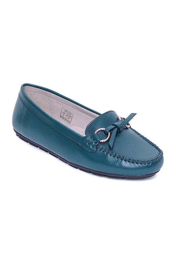 Women's Teal Loafers